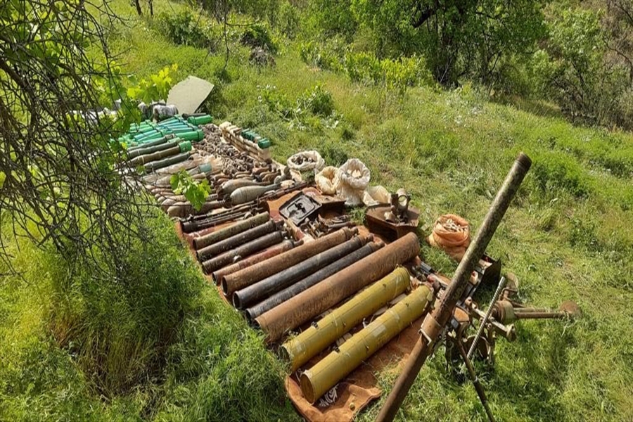 6 PKK’lı Teröristin Etkisiz Hâle Getirildiği Mağarada Çok Sayıda Silah ve Mühimmat Ele Geçirildi